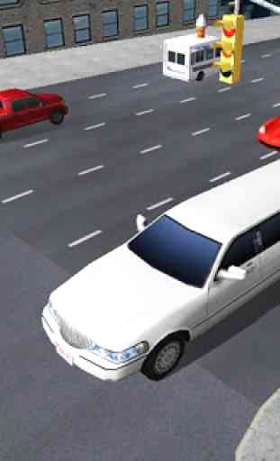 Dubaï Limo Taxi Driver Sim 3D 1