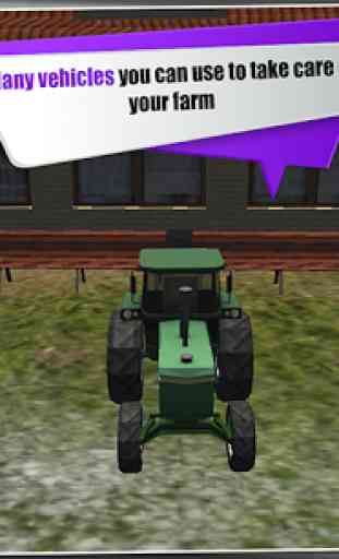 Ferme récolte Tracteur Sim 1