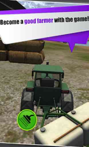Ferme récolte Tracteur Sim 3