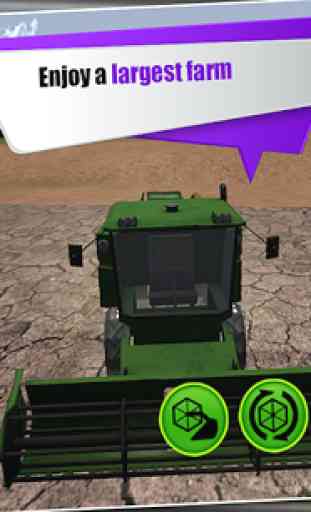 Ferme récolte Tracteur Sim 4