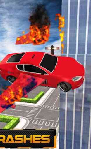 Flying car free taxi pilote 3D 4