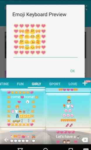 Girly Art - Emoji Keyboard 1