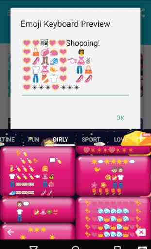 Girly Art - Emoji Keyboard 2
