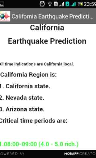 la prévision des séismes 4