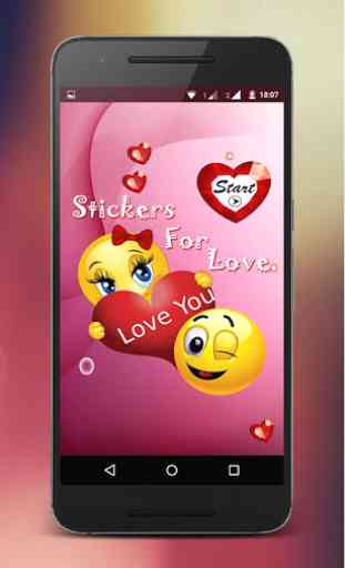 Love chat stickers 1