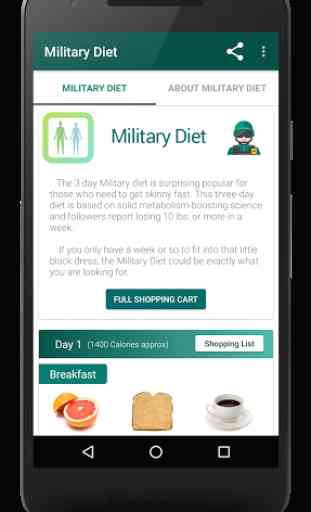 Military Diet For Weightloss 1