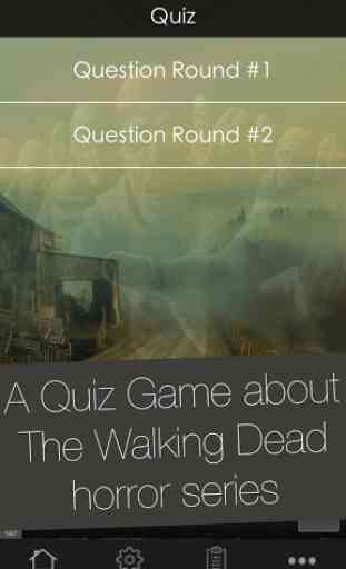 Quiz App for The Walking Dead 1