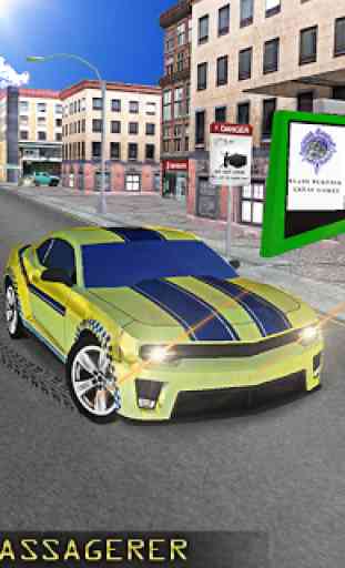 Réal Taxi Chauffeur : 3D Sim 1