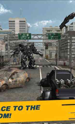 Robot X Ray Warfare 3D 4