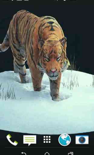 Tiger 3D Video Wallpaper 2