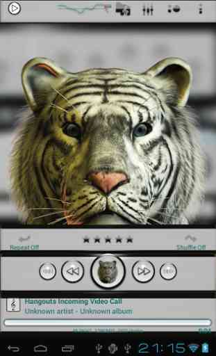 Tigre blanc de peau PowerAMP 2