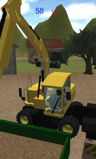 Tracteur Simulateur 3D: Sable 1