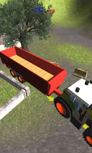 Tracteur Simulateur: Récolte 1