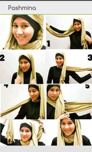 Tutorial Hijab Simple 4