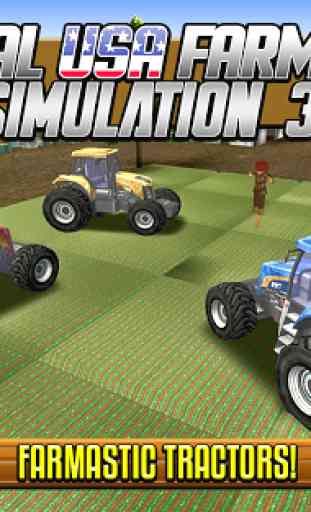 USA réel simulateur agricole 1