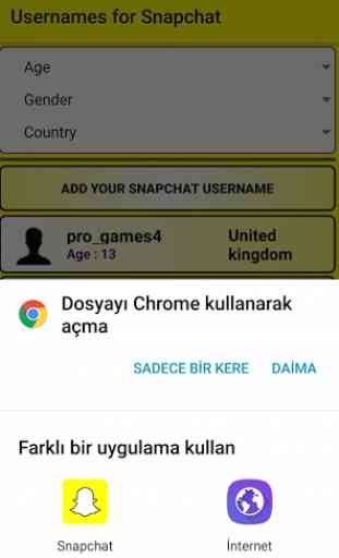 Usernames for Snapchat 3