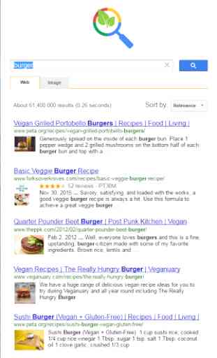 Vegan recipes search 2