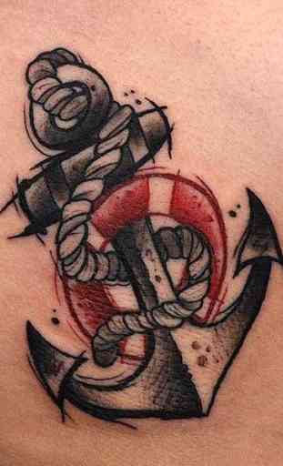Anchor Design Tattoo 1