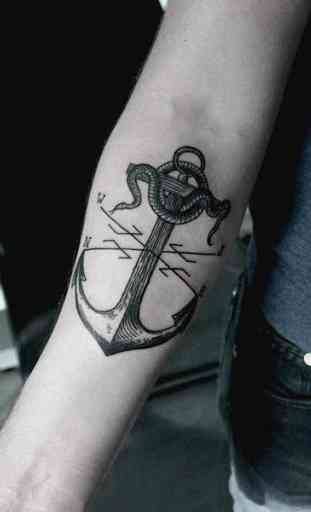 Anchor Design Tattoo 3