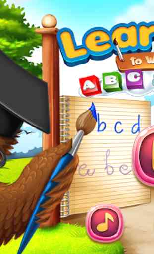 Apprendre à écrire ABC et 123 1