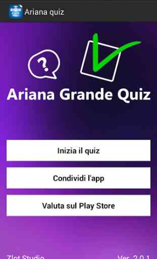 Ariana Grande Quiz in italiano 1