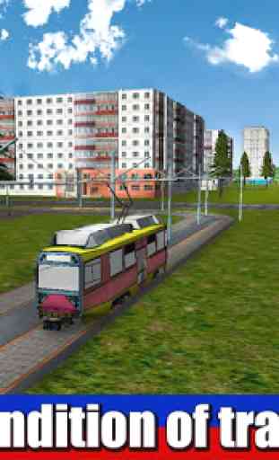 Chauffeur de Tram Russe 3D 3