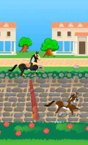 Chevaux romains - Fille Racing 2