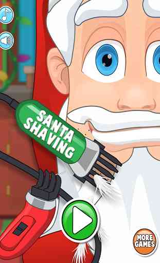 Christmas Shave Santa's Salon 3