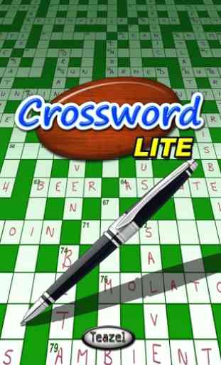 Crossword Cryptic Lite 1