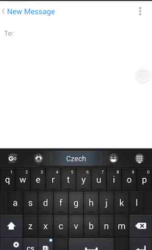 Czech for GO Keyboard - Emoji 4