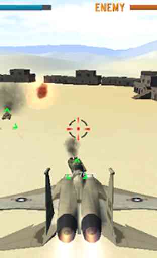 F16 réservoir Ambush Combat 3D 3