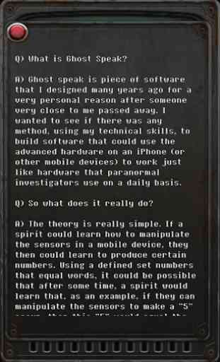 Ghost Speak 3