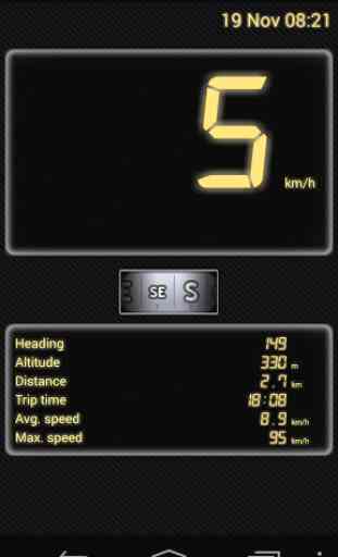 GPS Speedometer Free 1