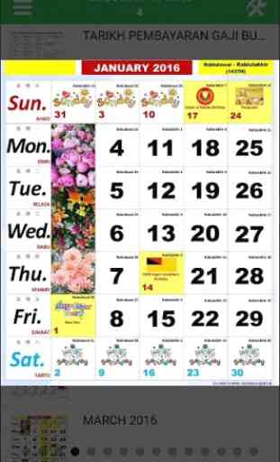 Malaysia Kalendar Hijrah 2017 4