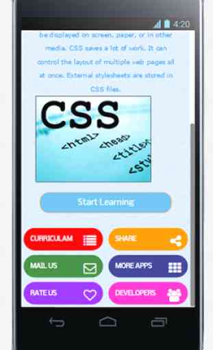 Offline Learn CSS with Editor 1