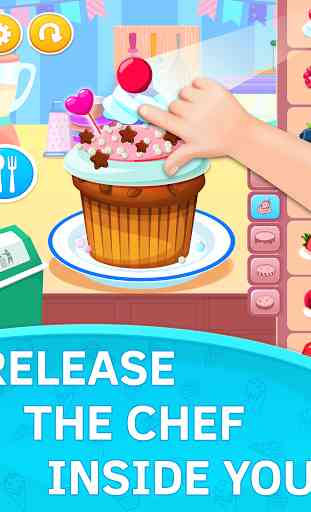 Petit Chef Cuire Cupcakes Jeux 4