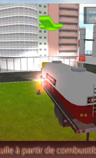 Pétrolier Transporter Sim 3D 1