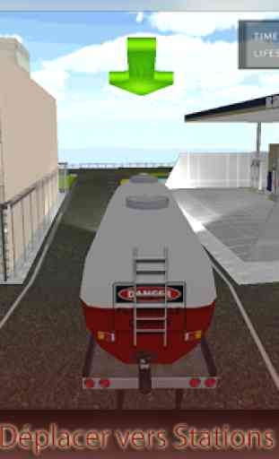 Pétrolier Transporter Sim 3D 3