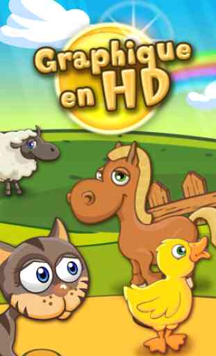 Puzzle d’animaux de ferme HD 3