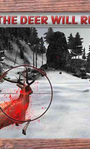 Season cerf Hunt 3D SnowSniper 3