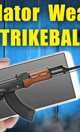 Simulateur d'arme Strikeball 4