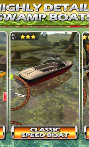 Swamp Boat Parking - 3D Racer 2