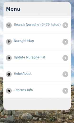 Tharros info Nuraghe app 1