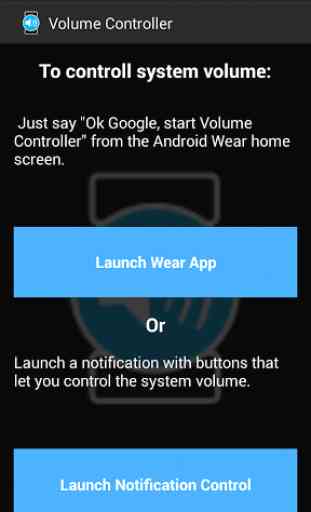 Volume Controller:Android Wear 3