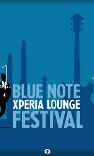 XPERIA™ Blue Note Theme 1
