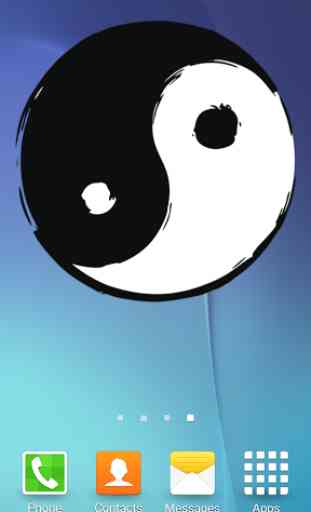 Yin Yang Widget Animé 1