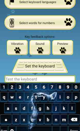 Chats Theme Clavier 1