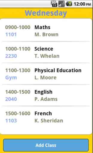 College Timetable 2