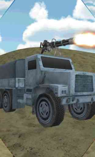 Désert Military Base War Truck 4