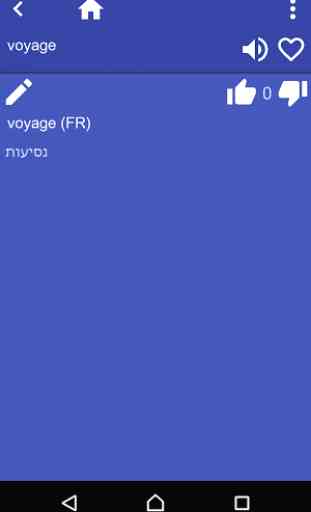 Dictionnaire Français Hébreu 2